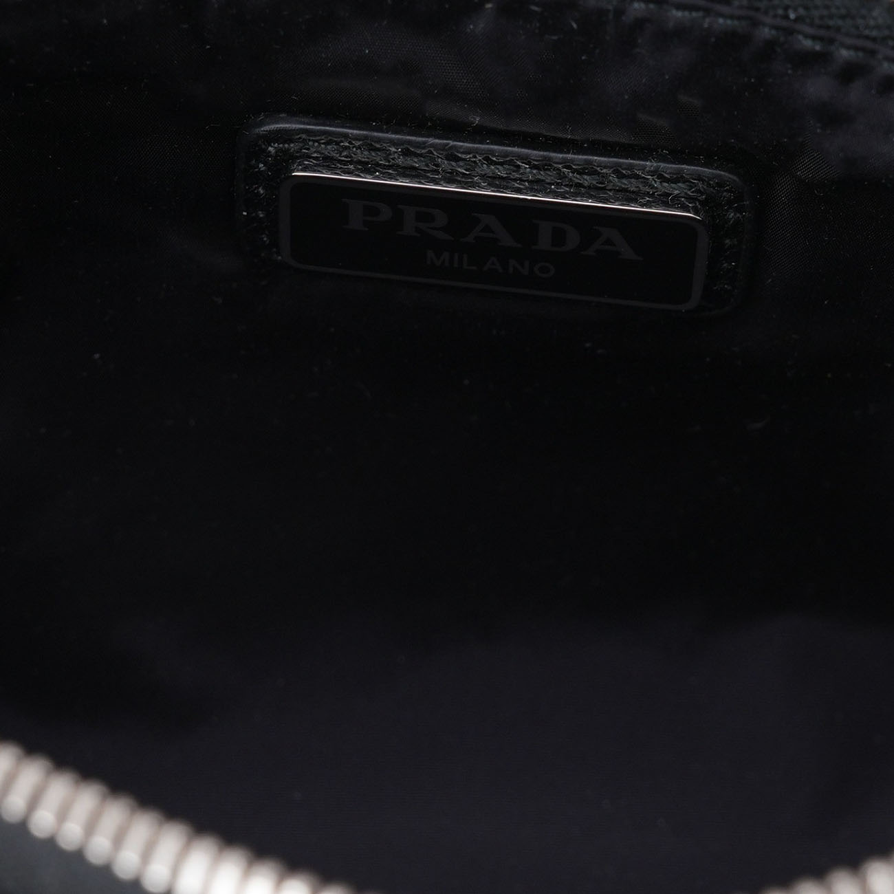PRADA(USED)프라다 2NH011 포코노 버클 클러치 파우치